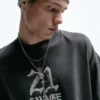 21 Savage T-Shirt mit langen Ärmeln 21 Savage T-Shirt mit langen Ärmeln