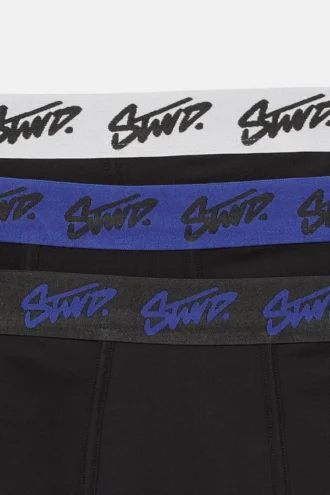 3er-Pack blaue STWD-Boxershorts