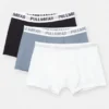3er-Pack Boxershorts mit hellblauem Bund