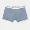 3er-Pack Boxershorts mit hellblauem Bund