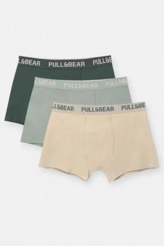 3er-Pack Boxershorts mit Pull&Bear-Logo 3er-Pack Boxershorts mit Pull&Bear-Logo