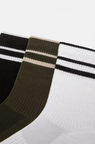3er-Pack lange Socken