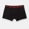 3er-Pack schwarze Boxershorts mit STWD-Logo