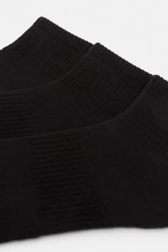 3er-Pack schwarze Socken