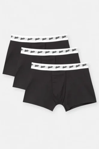 3er-Pack schwarze STWD-Boxershorts