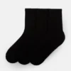 4er-Pack lange schwarze Socken 4er-Pack lange schwarze Socken