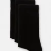 4er-Pack lange schwarze Socken 4er-Pack lange schwarze Socken