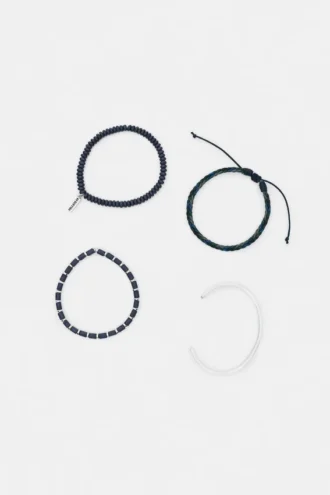 4er-Pack Perlenarmbänder
