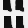 4er-Pack schwarze Feinstricksocken 4er-Pack schwarze Feinstricksocken