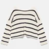 Asymmetrischer Feinstrickpullover Asymmetrischer Feinstrickpullover