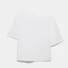Asymmetrisches Kurzarm-T-Shirt Asymmetrisches Kurzarm-T-Shirt