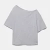 Asymmetrisches Kurzarm-T-Shirt Asymmetrisches Kurzarm-T-Shirt