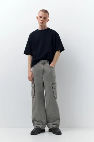 Baggy-Cargo-Jeans