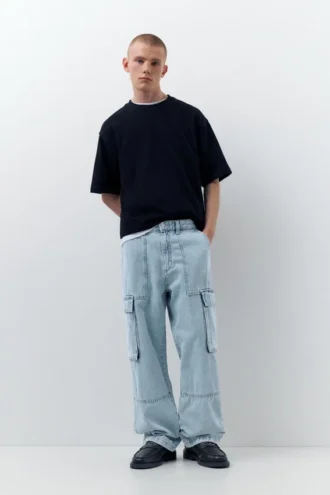 Baggy-Cargo-Jeans