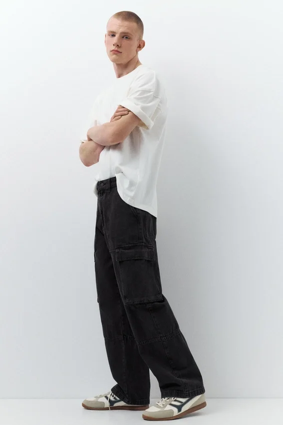 Baggy-Cargo-Jeans Baggy-Cargo-Jeans
