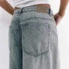 Baggy-Jeans im Ballon-Schnitt mit Falten Baggy-Jeans im Ballon-Schnitt mit Falten