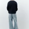 Baggy-Jeans mit gesticktem „STWD“-Logo Baggy-Jeans mit gesticktem „STWD“-Logo