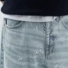 Baggy-Jeans mit gesticktem „STWD“-Logo Baggy-Jeans mit gesticktem „STWD“-Logo