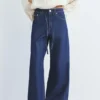 Baggy-Jeans mit Kordelzug