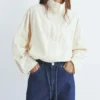 Baggy-Jeans mit Kordelzug