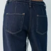 Baggy-Jeans mit Kordelzug