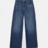 Baggy-Jeans mit Kordelzug