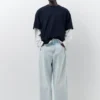 Baggy-Jeans mit lockerer Passform