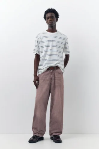 Baggy-Jeans mit lockerer Passform