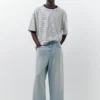Baggy-Jeans mit lockerer Passform