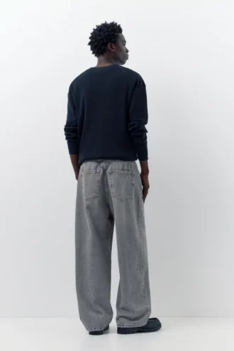 Baggy-Jeans mit lockerer Passform