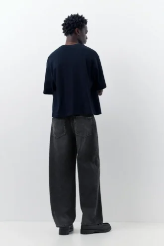 Baggy-Jeans mit lockerer Passform