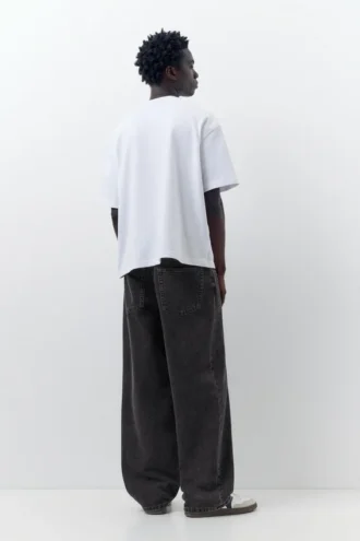 Baggy-Jeans mit lockerer Passform