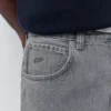 Baggy-Jeans mit lockerer Passform