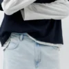 Baggy-Jeans mit lockerer Passform