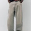 Baggy-Jeans mit lockerer Passform