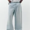 Baggy-Jeans mit lockerer Passform