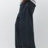 Baggy-Jeans mit lockerer Passform