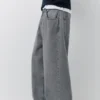 Baggy-Jeans mit lockerer Passform