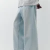 Baggy-Jeans mit lockerer Passform