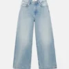 Baggy-Jeans mit mittlerer Leibhöhe