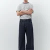 Baggy-Jeans mit Nähten Baggy-Jeans mit Nähten