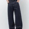 Baggy-Jeans mit Nähten Baggy-Jeans mit Nähten