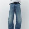 Baggy-Jeans mit niedriger Leibhöhe Baggy-Jeans mit niedriger Leibhöhe
