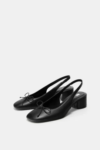 Ballerinas mit Absatz