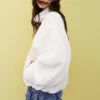 Ballonjacke mit hohem Kragen