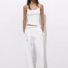 Balloon-Fit-Jeans mit Kordelzug