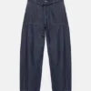 Balloon-Fit-Jeans mit Kordelzug