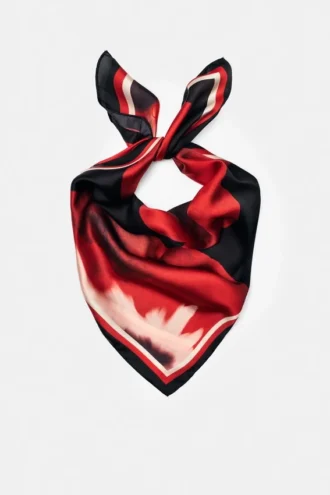 Bandana mit Mohnblumenmuster