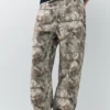 Bedruckte Hose mit Taschen Bedruckte Hose mit Taschen