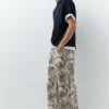 Bedruckte Hose mit Taschen Bedruckte Hose mit Taschen